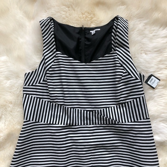 Halogen Contrast Back Stripe Sleeveless Dress 18W - Picture 6 of 8